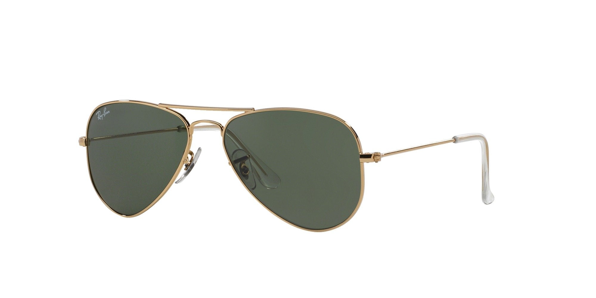 rayban aviator small metal