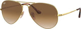 rayban aviator metal ||